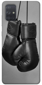 Чохол Чорні боксерські рукавички для Galaxy A71 (2020)