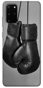 Чехол Черные боксерские перчатки для Galaxy S20 Plus (2020)