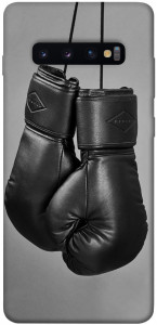 Чехол Черные боксерские перчатки для Galaxy S10 Plus (2019)