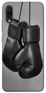 Чехол Черные боксерские перчатки для Xiaomi Redmi Note 7