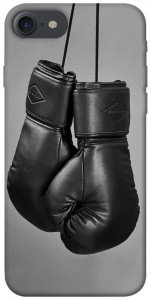 Чехол Черные боксерские перчатки для iPhone 7 (4.7'')
