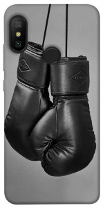 Чехол Черные боксерские перчатки для Xiaomi Mi A2 Lite