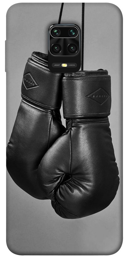 Чохол Чорні боксерські рукавички для Xiaomi Redmi Note 9 Pro