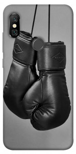 Чехол Черные боксерские перчатки для Xiaomi Redmi Note 6 Pro