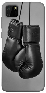Чохол Чорні боксерські рукавички для Huawei Y5p