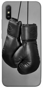 Чехол Черные боксерские перчатки для Xiaomi Redmi 9A
