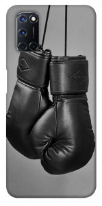 Чехол Черные боксерские перчатки для Oppo A52