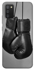 Чохол Чорні боксерські рукавички для Galaxy A02s
