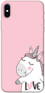 Чохол Unicorn love для iPhone XS Max
