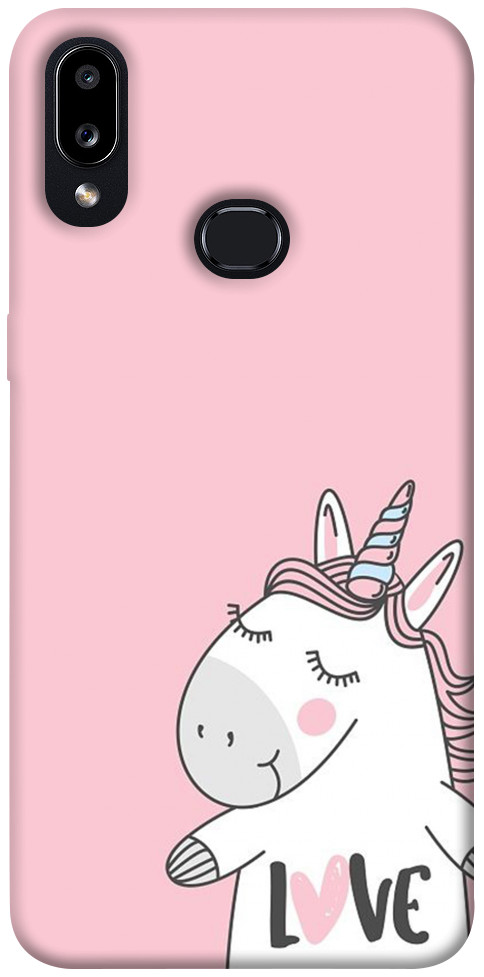 Чохол Unicorn love для Galaxy A10s (2019)