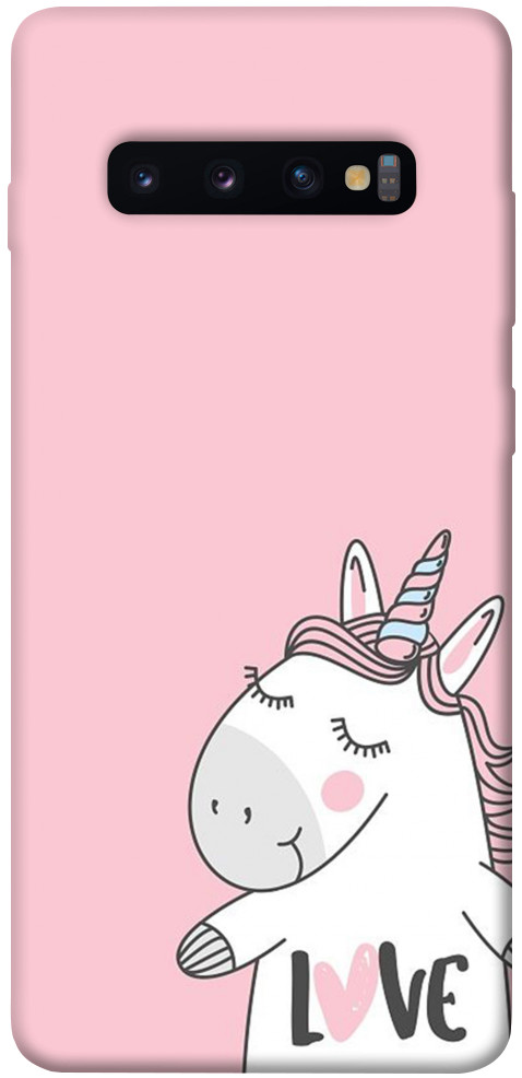 Чохол Unicorn love для Galaxy S10 Plus (2019)