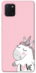 Чохол Unicorn love для Galaxy Note 10 Lite (2020)
