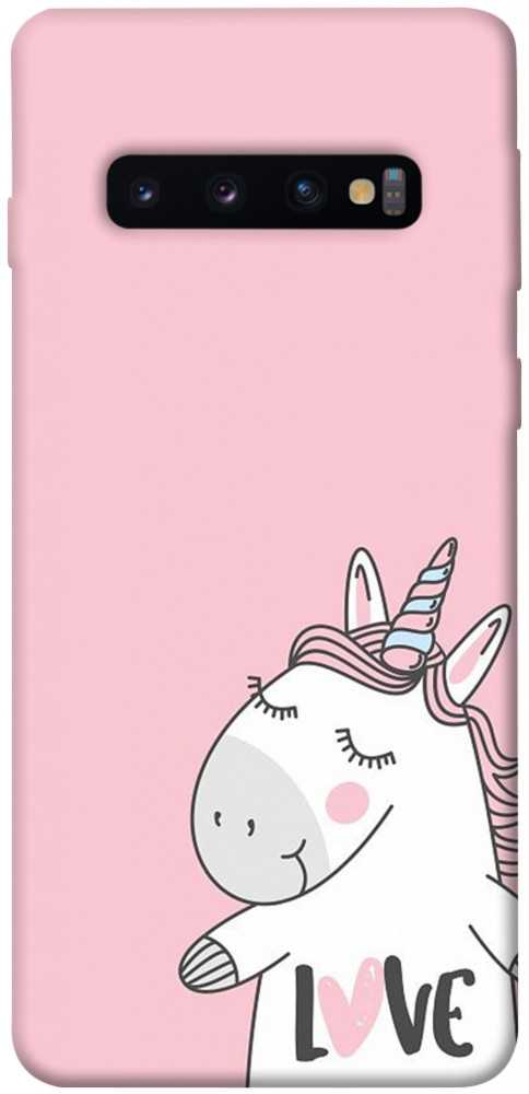 Чехол Unicorn love для Galaxy S10 (2019)