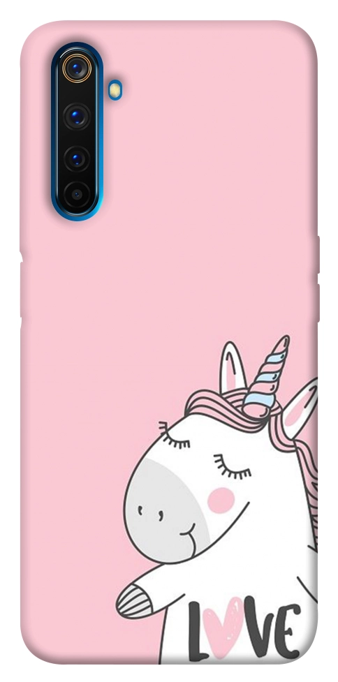 Чехол Unicorn love для Realme 6 Pro