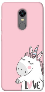 Чохол Unicorn love для Xiaomi Redmi Note 5 (Single Camera)