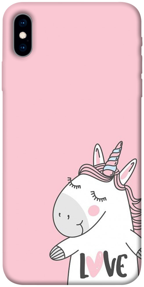 Чехол Unicorn love для iPhone XS