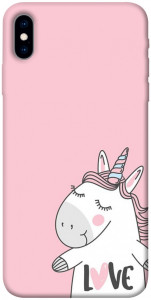 Чехол Unicorn love для iPhone X (5.8")