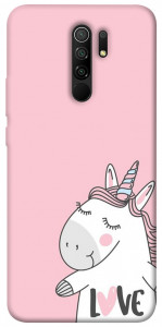 Чехол Unicorn love для Xiaomi Redmi 9