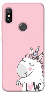 Чехол Unicorn love для Xiaomi Redmi Note 6 Pro