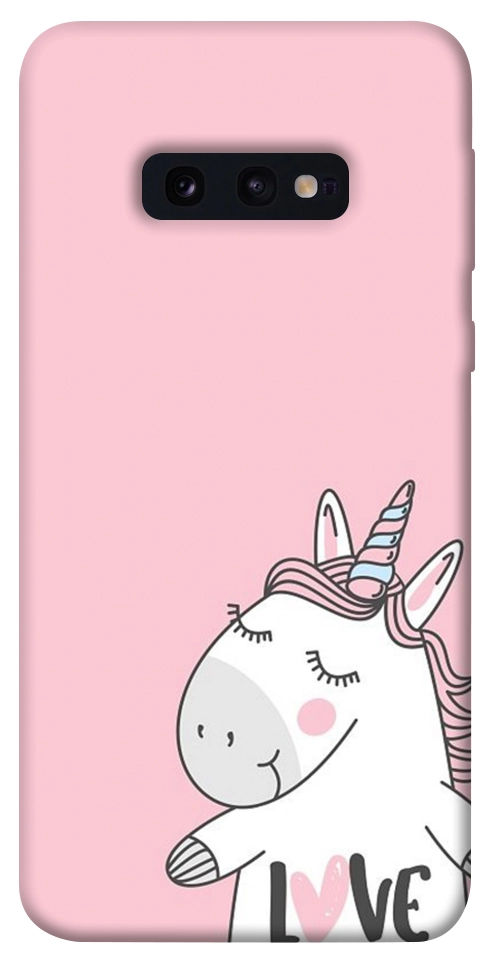 Чехол Unicorn love для Galaxy S10e