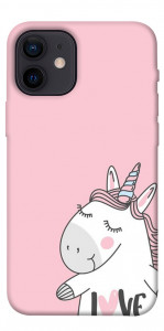 Чохол Unicorn love для iPhone 12 mini