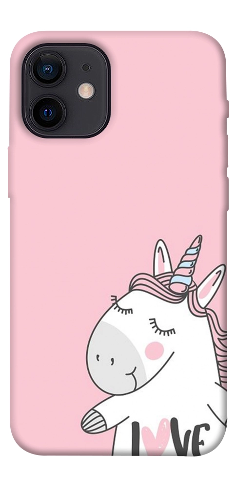 Чехол Unicorn love для iPhone 12 mini