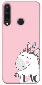 Чохол Unicorn love для Huawei Y6p