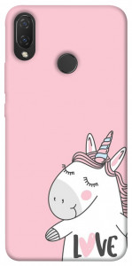 Чехол Unicorn love для Huawei P Smart+
