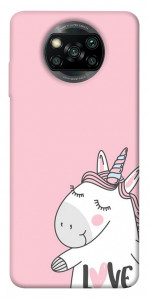 Чехол Unicorn love для Xiaomi Poco X3 NFC