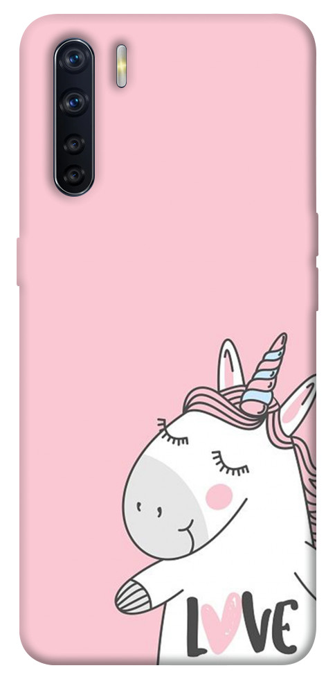 Чохол Unicorn love для Oppo A91