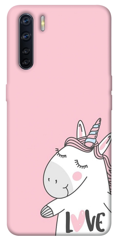 Чехол Unicorn love для Oppo A91