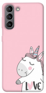 Чехол Unicorn love для Galaxy S21