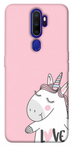 Чехол Unicorn love для Oppo A5 (2020)