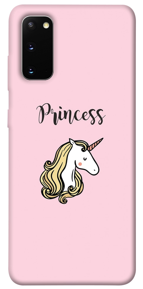 Чехол Princess unicorn для Galaxy S20 (2020)