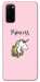 Чехол Princess unicorn для Galaxy S20 (2020)