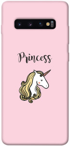 Чехол Princess unicorn для Galaxy S10 Plus (2019)