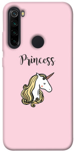 Чохол Princess unicorn для Xiaomi Redmi Note 8