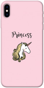 Чехол Princess unicorn для iPhone X (5.8")