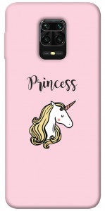 Чехол Princess unicorn для Xiaomi Redmi Note 9S