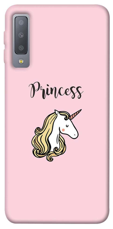 Чехол Princess unicorn для Galaxy A7 (2018)