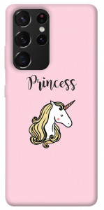 Чехол Princess unicorn для Galaxy S21 Ultra