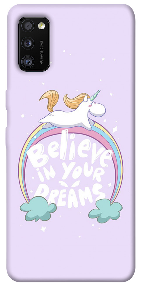 

Чохол Believe in your dreams unicorn для Galaxy A41 (2020) 1127957