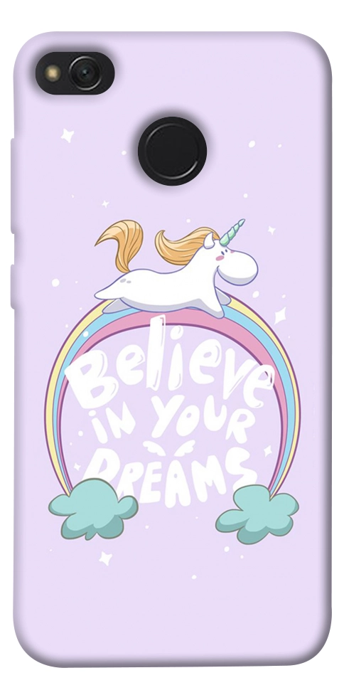 Чехол Believe in your dreams unicorn для Xiaomi Redmi 4X