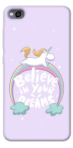 Чехол Believe in your dreams unicorn для Xiaomi Redmi 4A