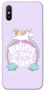Чохол Believe in your dreams unicorn для Xiaomi Redmi 9A