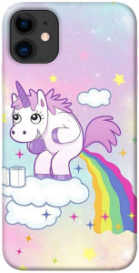Чехол Единорог с радугой для iPhone 11