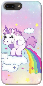 Чехол Единорог с радугой для iPhone 7 plus (5.5")