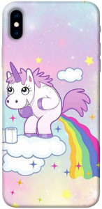 Чехол Единорог с радугой для iPhone XS Max