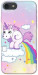 Чехол Единорог с радугой для iPhone 8