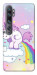 Чехол Единорог с радугой для Xiaomi Mi Note 10